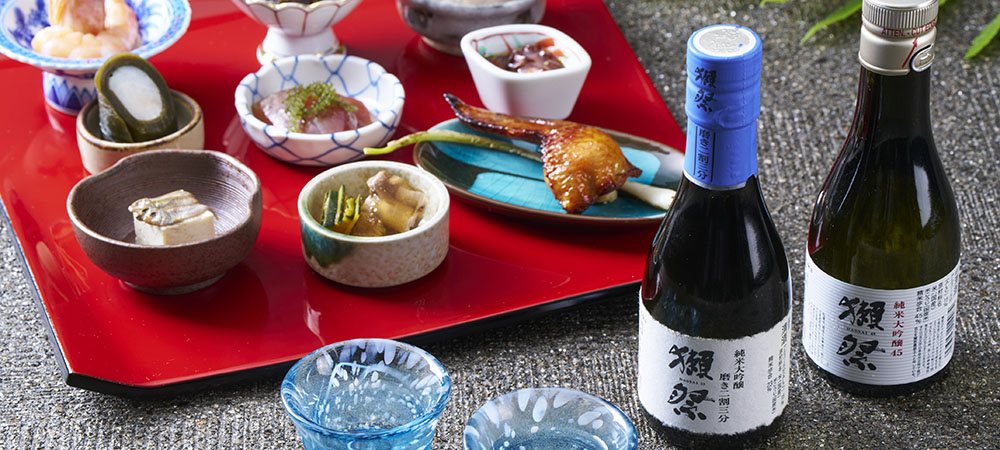 【一夜限定！ペアリングディナー】琉華餐宴～獺祭と巡る王朝の追憶～