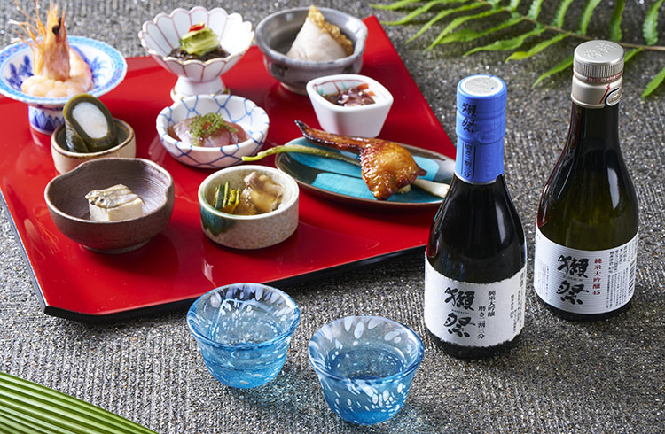 【一夜限定！ペアリングディナー】琉華餐宴～獺祭と巡る王朝の追憶～