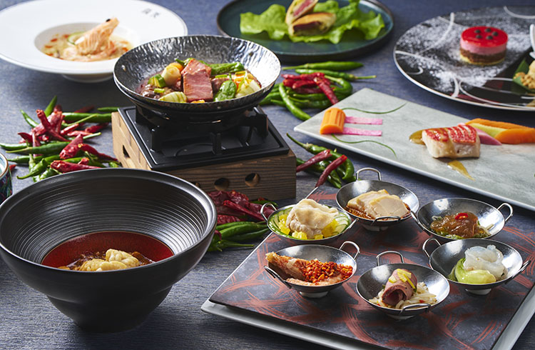 【Web予約限定 10％off】シェフ比嘉コース中国四大料理フェア