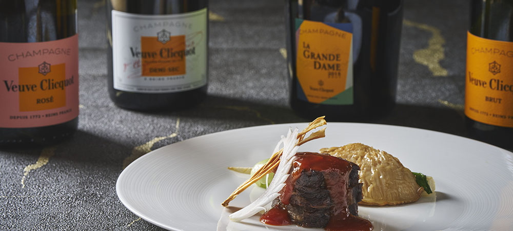 【一夜限定！舜天ペアリングディナー】～シャンパーニュメゾン『ヴーヴ・クリコ』とめぐる王朝の追憶～