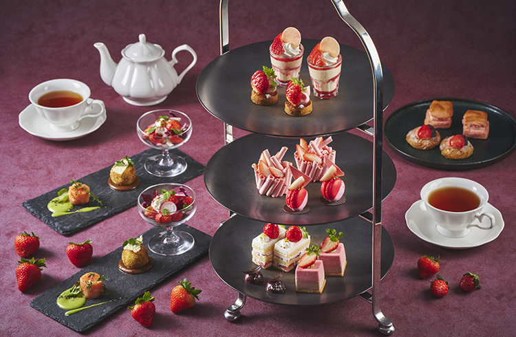 【平日限定】優雅さで魅せる、大人のストロベリーアフタヌーンティー