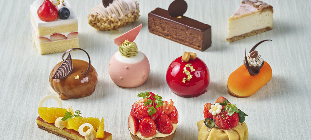 ラグジュアリーな空間で優雅なティータイムホテルメイドケーキ＆ドリンクセット