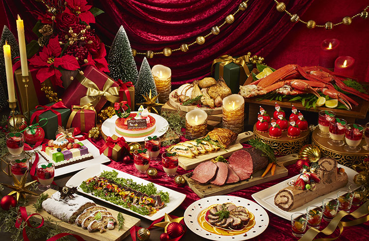 温もりあふれる、クリスマスのごちそう時間【クリスマスランチ＆ディナービュッフェ 2026】